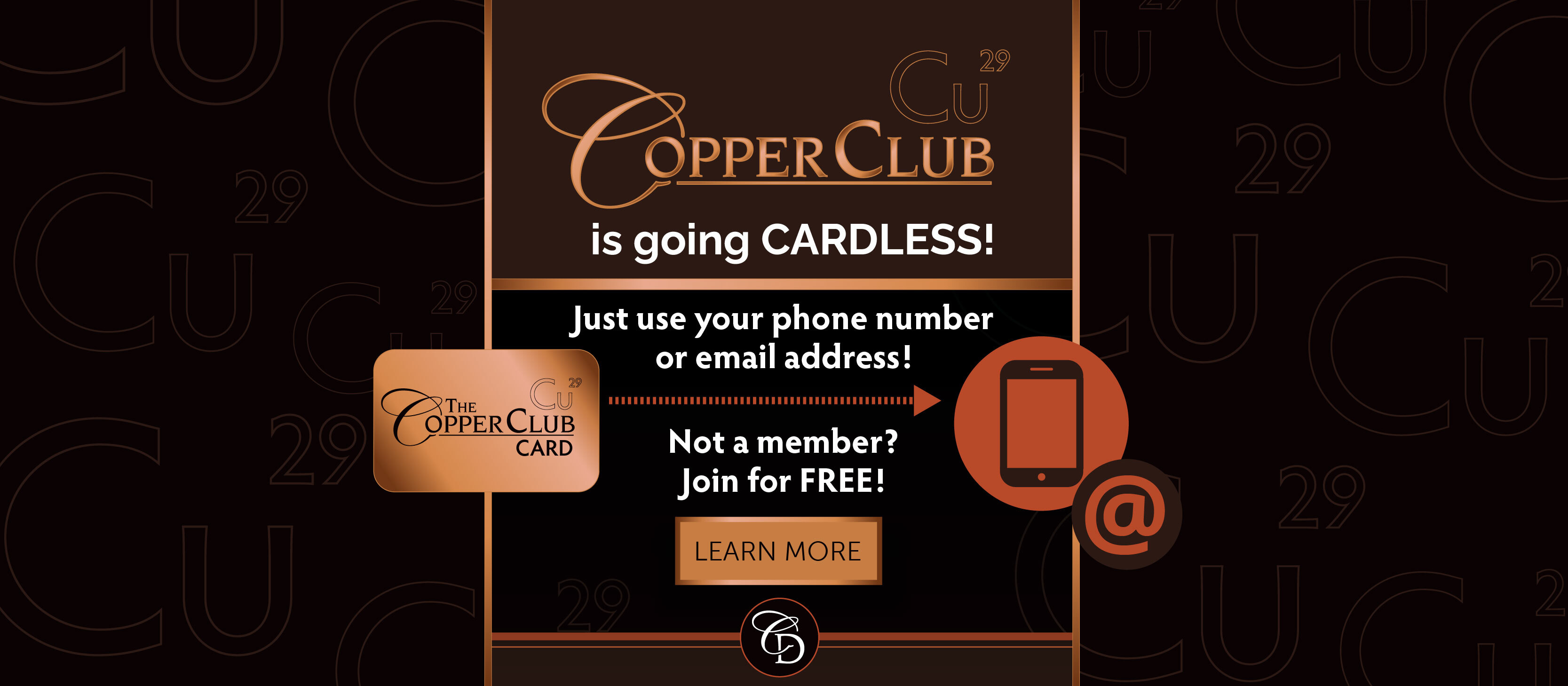 Copper Club Loyalty Signup